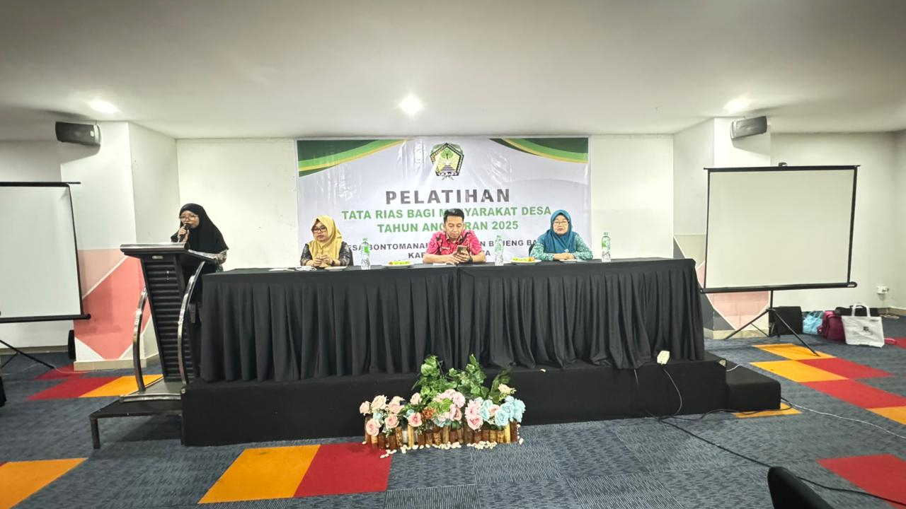 Pelatihan Tata Rias Tingkatkan Skill Warga Bontomanai