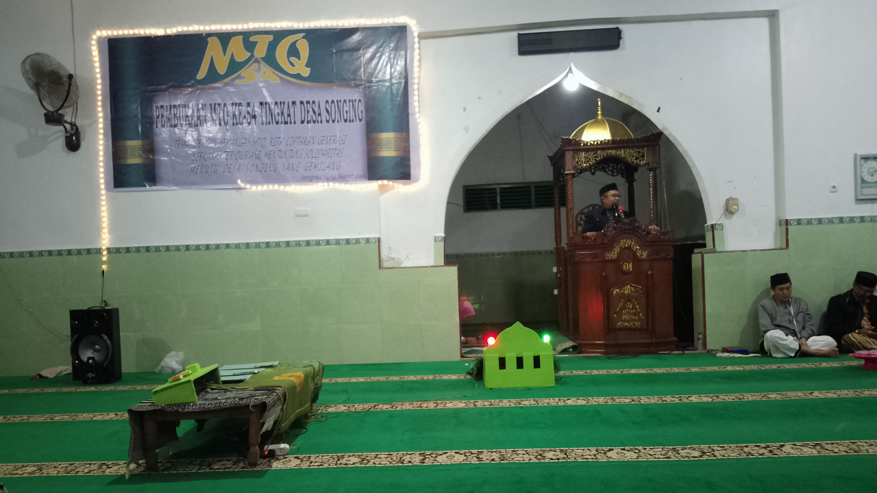 MTQ ke 54 Tingkat Desa Songing