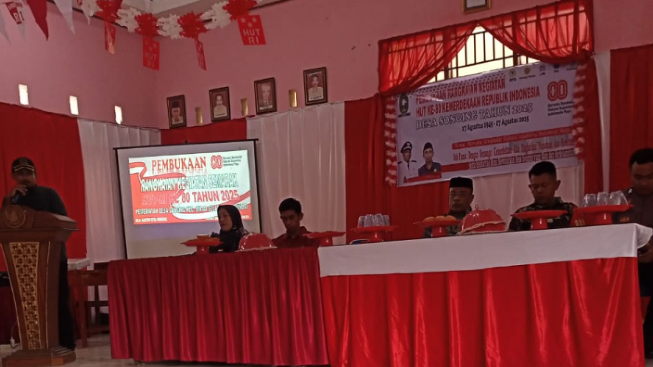 Pembukaan Semarak HUT RI ke-80