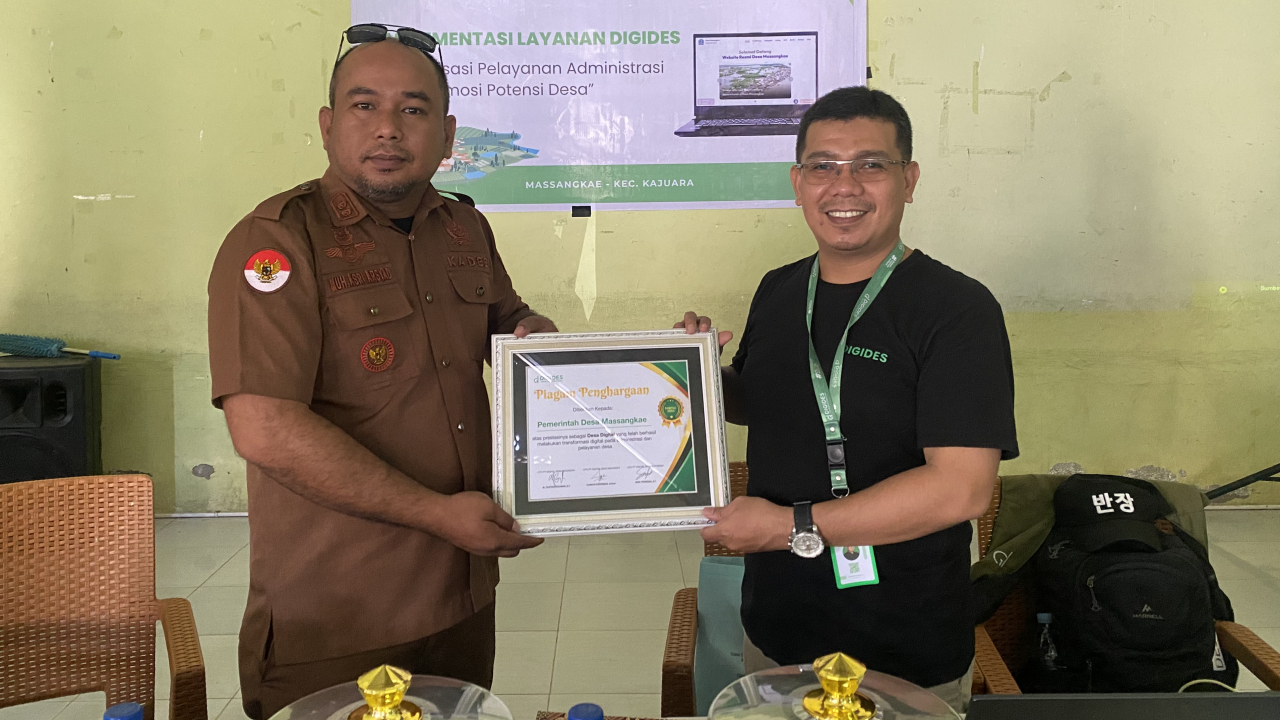 Desa Massangkae Menuju Desa Digital Melalui Pelatihan DiGides