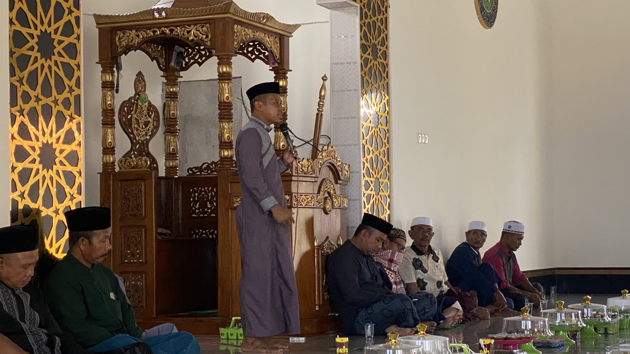 Peringatan Isra Miraj Nabi Muhammad SAW 1446 H di Desa Massangkae