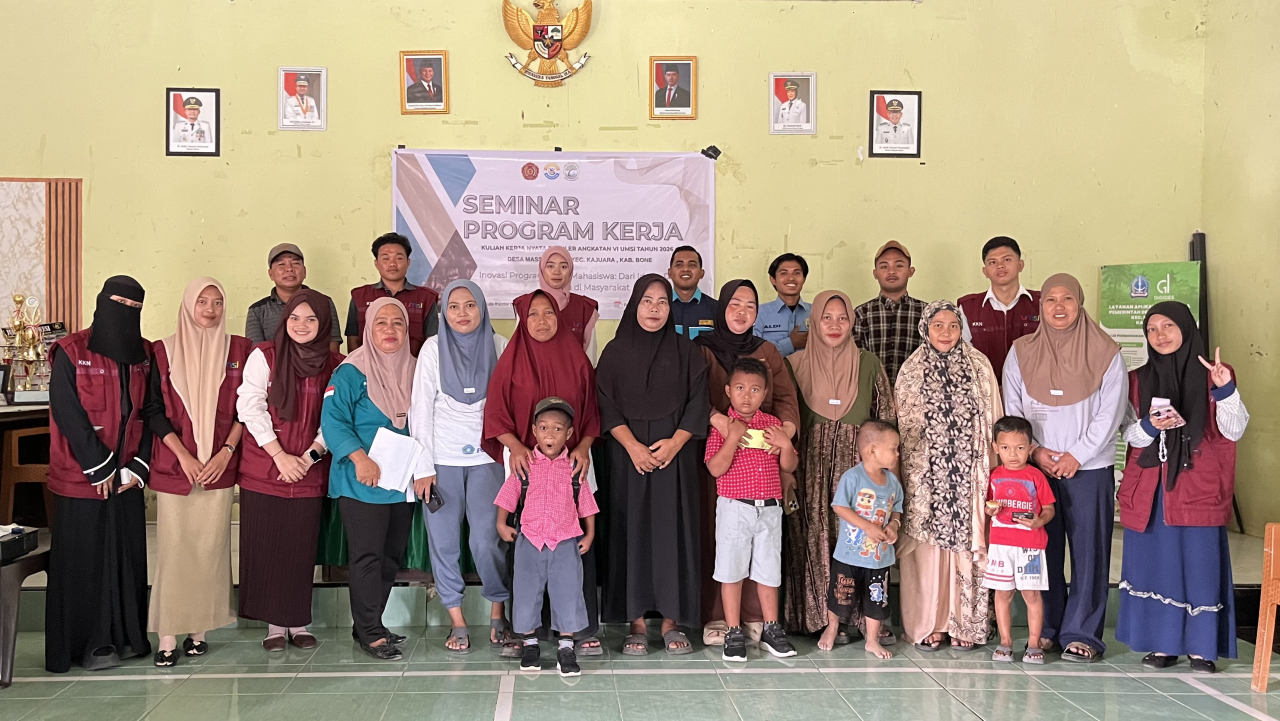 Mahasiswa KKN UMSI 2026 Gelar Seminar Program Kerja di Desa Massangkae