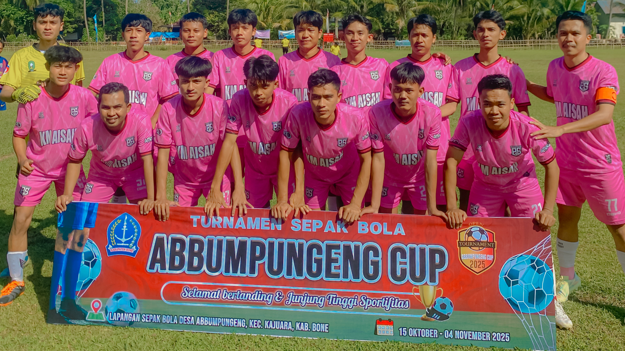 Sailor FC Massangkae Curi Kemenangan di Laga Perdana Abbumpungeng Cup