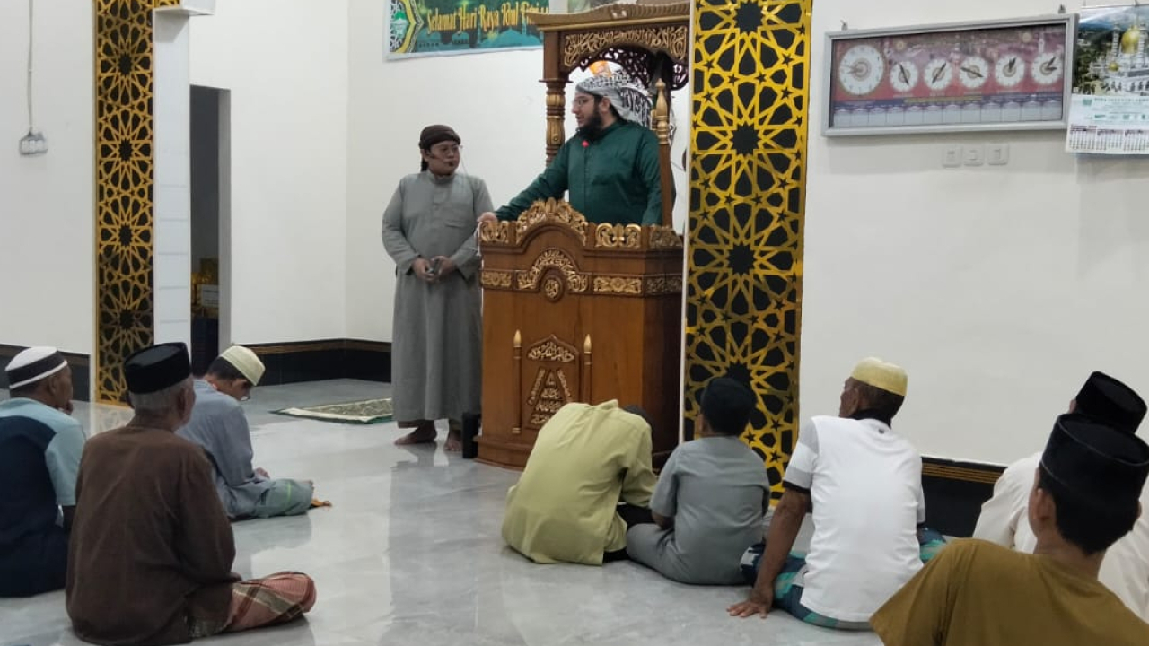 Sosialisasi Dakwah dan Praktik Pengobatan Ruqyah di Masjid Jami Baburahmah, Dorong Kepedulian terhadap Palestina