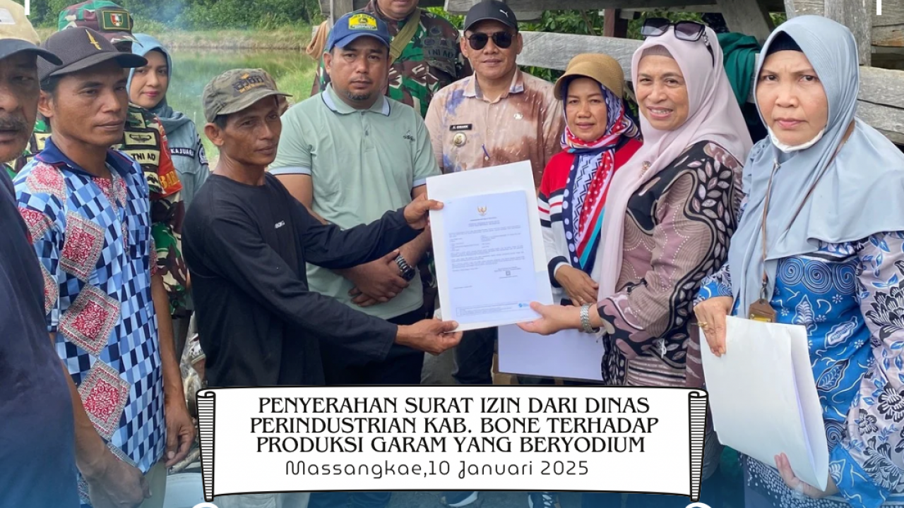 Potensi Garam Beryodium Dorong Kemandirian Ekonomi Desa Massangkae