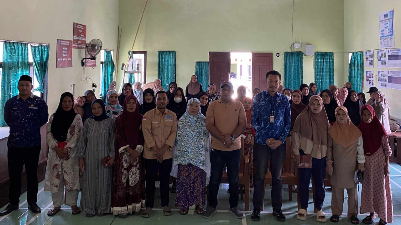 Serah Terima Pendamping PKH Desa Massangkae