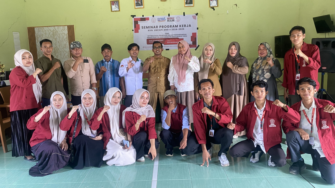 KKN Universitas Cahaya Prima Melaksanakan Seminar Program Kerja di Desa Massangkae