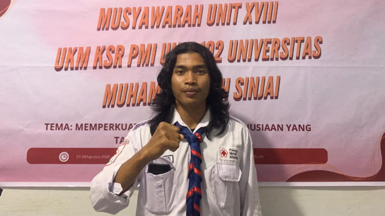 Mahasiswa Asal Desa Massangkae Terpilih Nakhodai KSR PMI Unit 102 UMSI