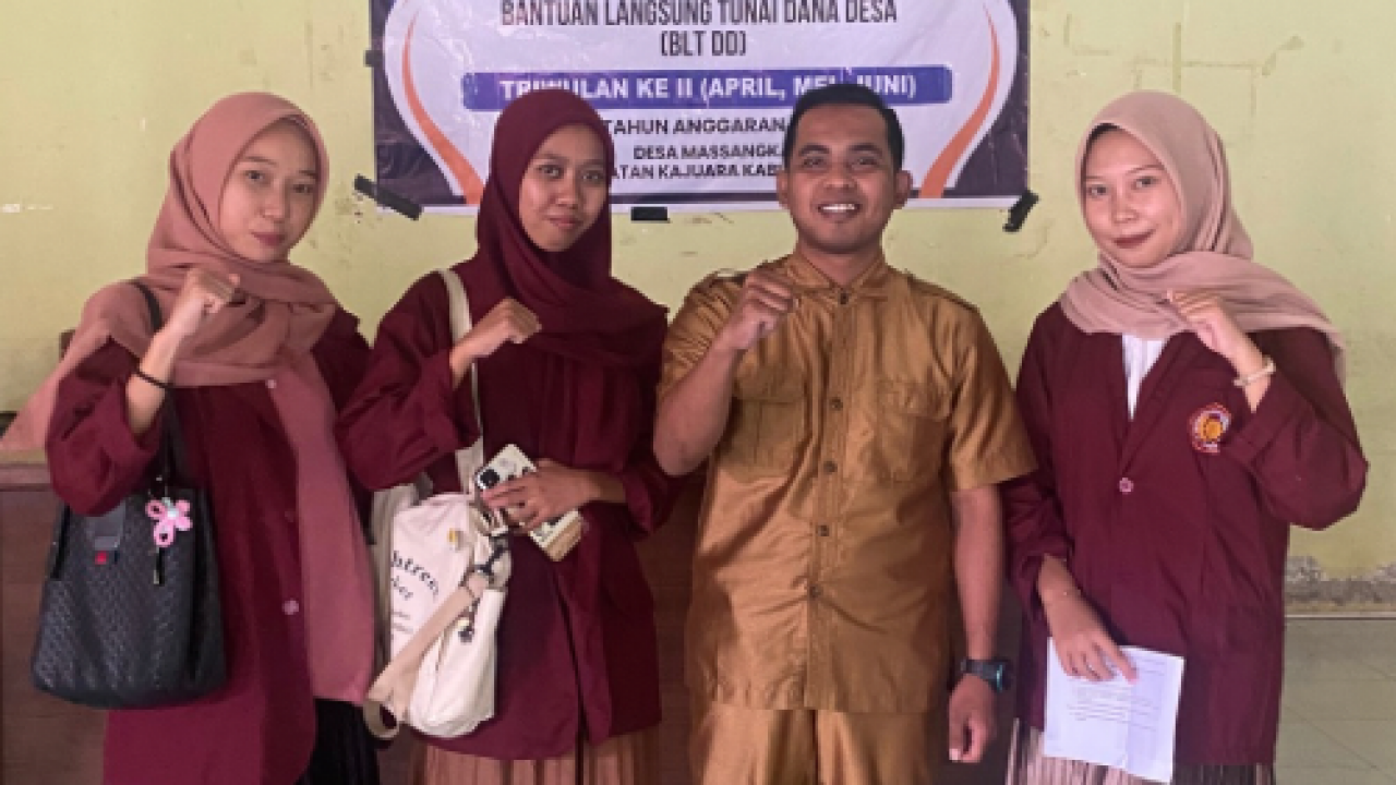 Mahasiswa UMSI Teliti Tata Kelola Pemerintahan Desa Massangkae
