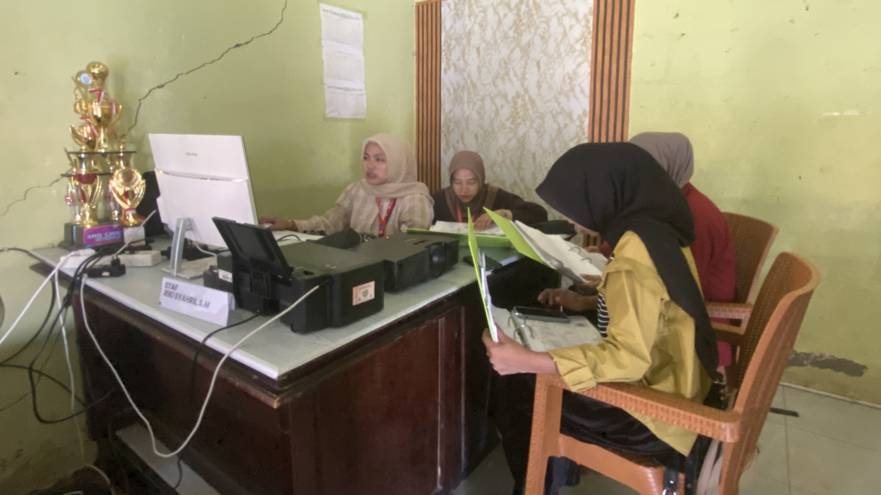 Digitalisasi Profil Desa Massangkae oleh KKN UNCAPI