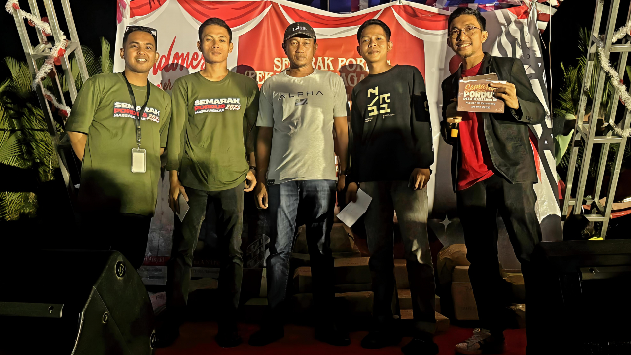 Meriah dan Penuh Sportivitas, PORDUS 2025 di Desa Massangkae Sukses Digelar