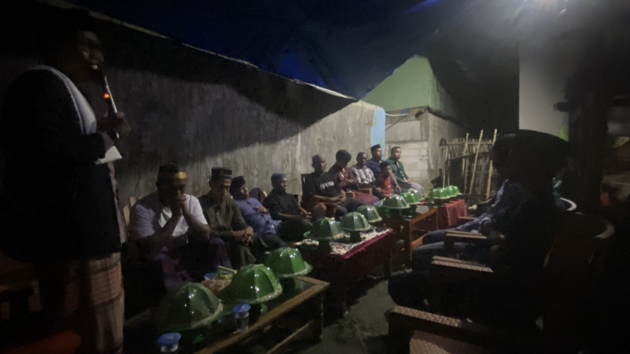 Tausiah Malam untuk Almarhum Jamaluddin di Desa Massangkae