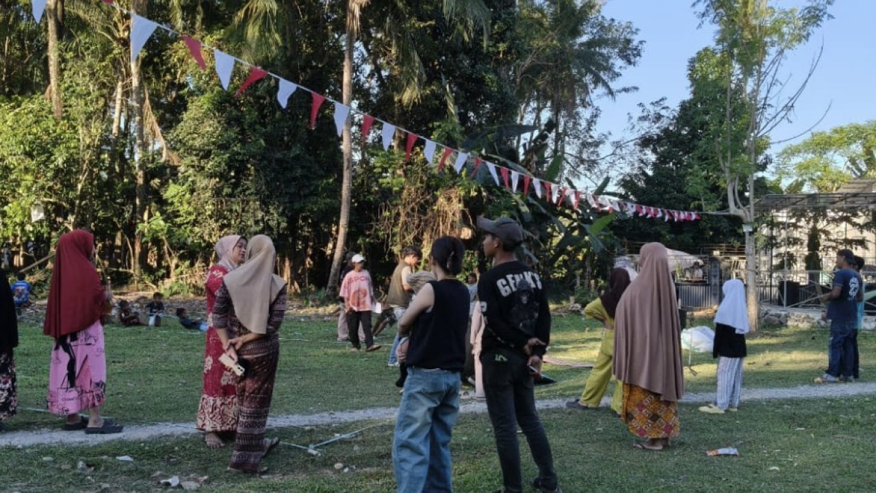 Semarak HUT RI ke-81 di Dusun Ellue Berlangsung Meriah, Kepala Desa Hadir Langsung di Lokasi