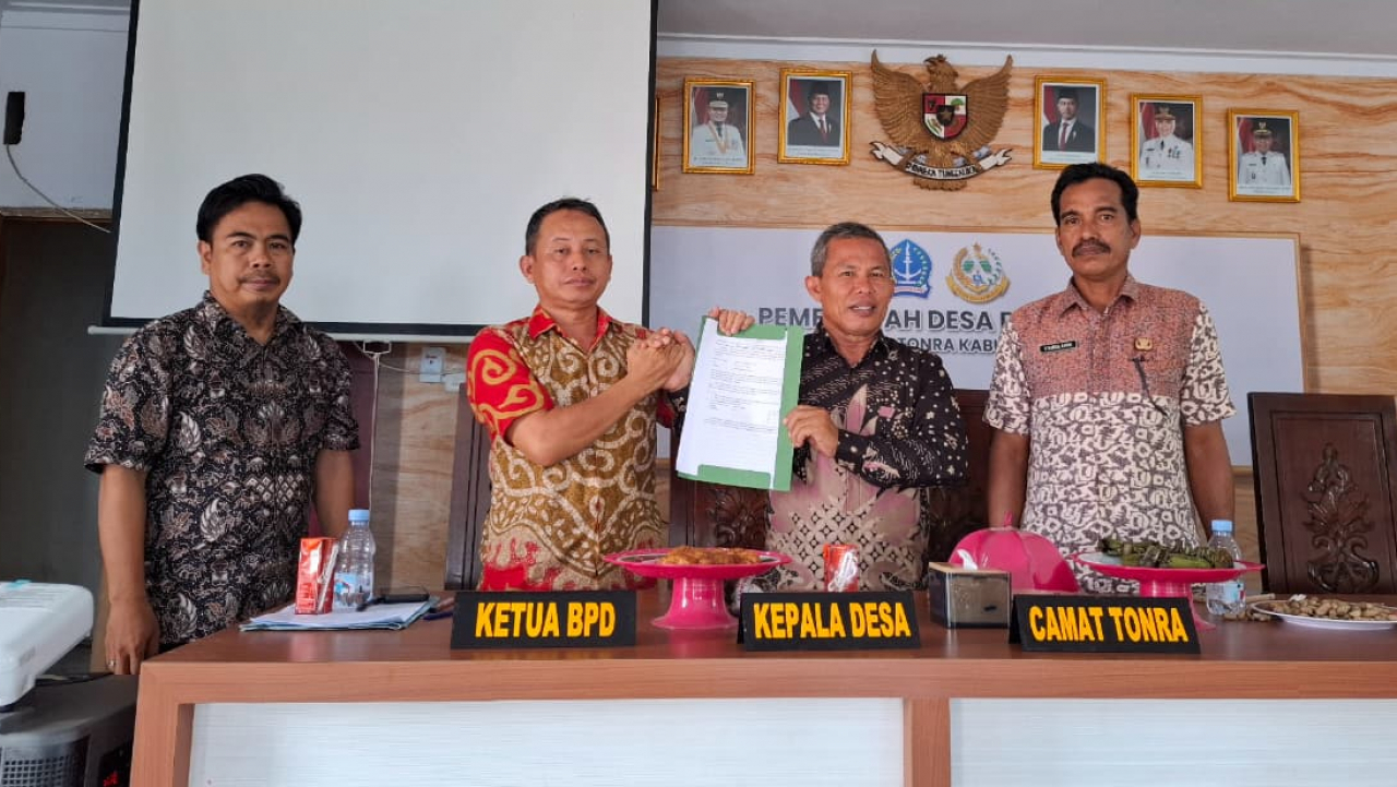 RANCANGAN APBDES 2026 DESA BULU BULU, DIBAHAS BERSAMA MASYARAKAT