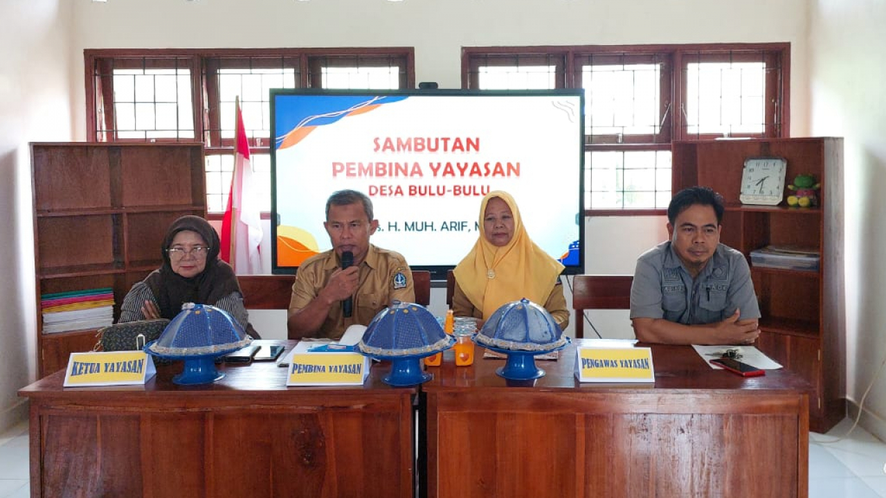 TK Mamminasae Desa Bulu-Bulu Gelar Acara Lepas Sambut Kepala Sekolah