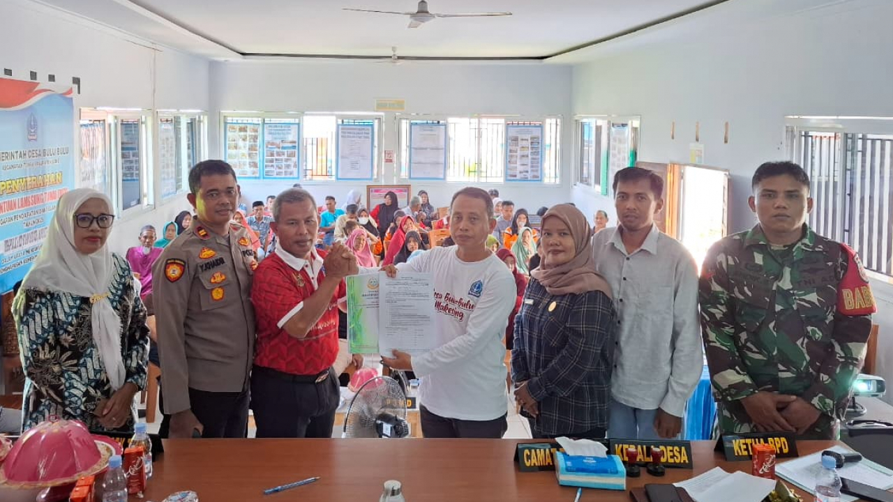 SAH ! PERUBAHAN ANGGARAN PENDAPATAN DAN BELANJA DESA BULU BULU TAHUN 2025 DI TETAPKAN