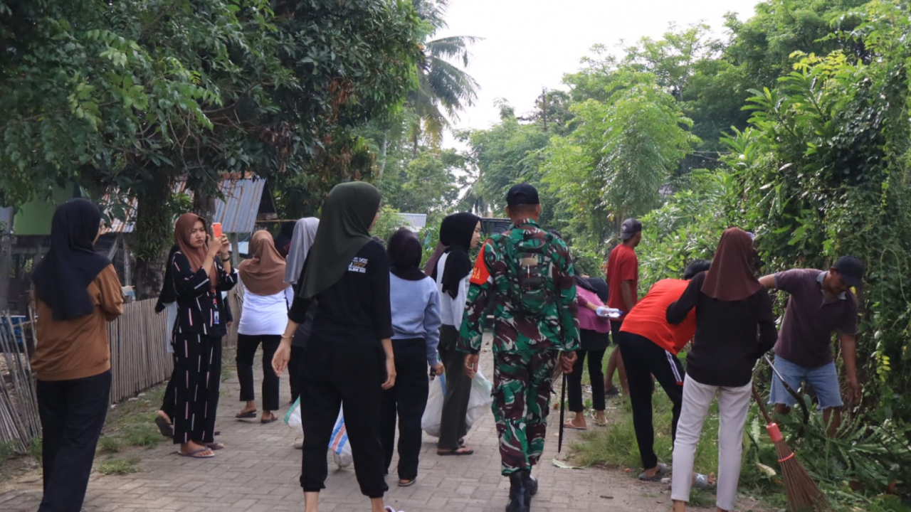 Jumat Bersih di Desa Data, Wujud Gotong Royong Meningkatkan Kebersihan dan Kesehatan Lingkungan