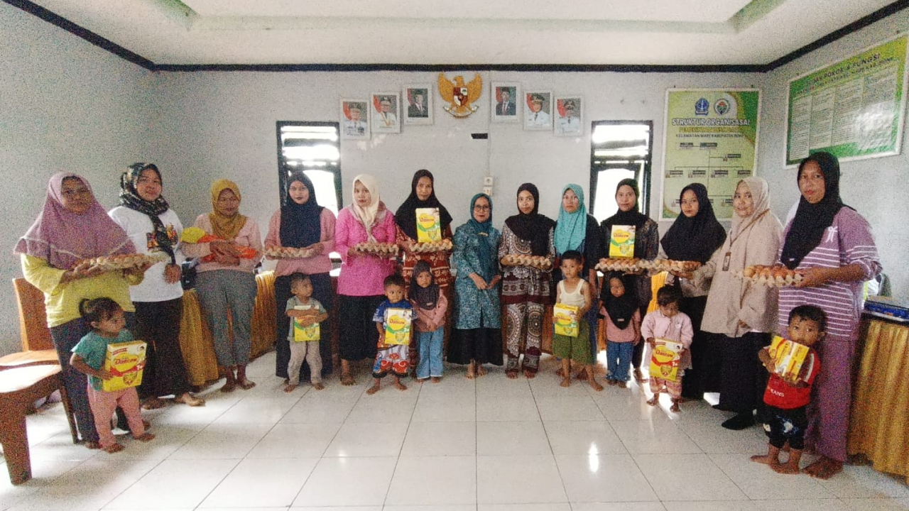 Pemberian Susu dan Telur Pencegahan Stunting bagi Bayi, balita dan Ibu Hamil