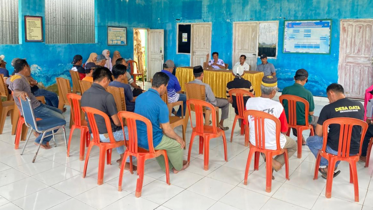 Tudang Sipulung Pembahasan Waktu Tanam dan Kesepakatan Pembagian Hasil Pompanisasi