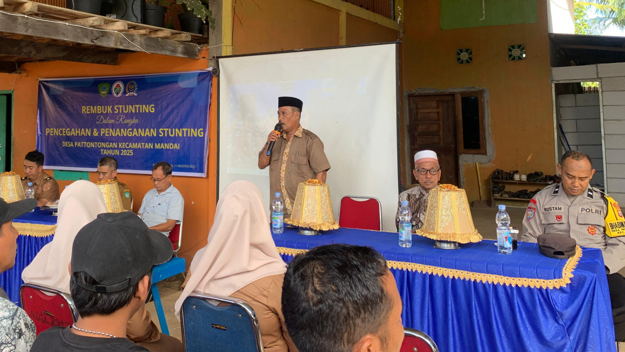 Upaya Kolaboratif Pencegahan dan Penanganan Stunting di Desa Pattontongang Tahun 2025
