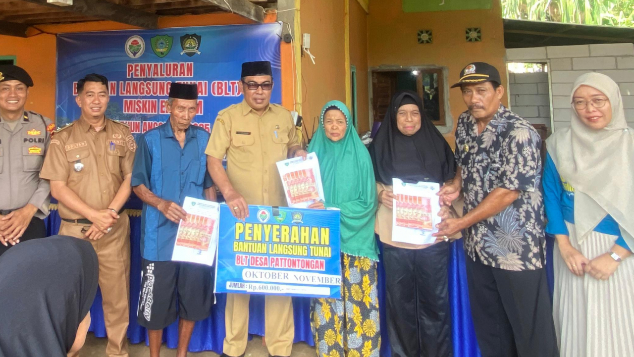Penyaluran BLT DD Sukses Tersalurkan, Ini Pesan Kades Pattontongan