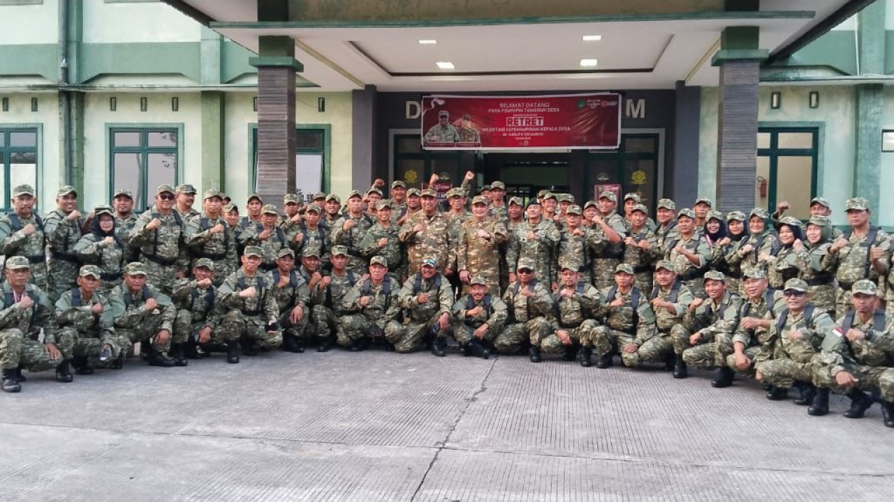 Retret Orientasi Kepemimpinan Kepala Desa se-Kabupaten Maros Tahun 2025: Dari Desa untuk Indonesia