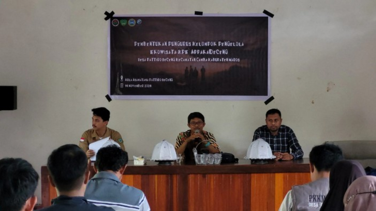 Pemdes Pattiro Deceng Inisiasi Terbentuk Kelompok Pengelolah Ekowisata Dengan Melibatkan Anak Muda
