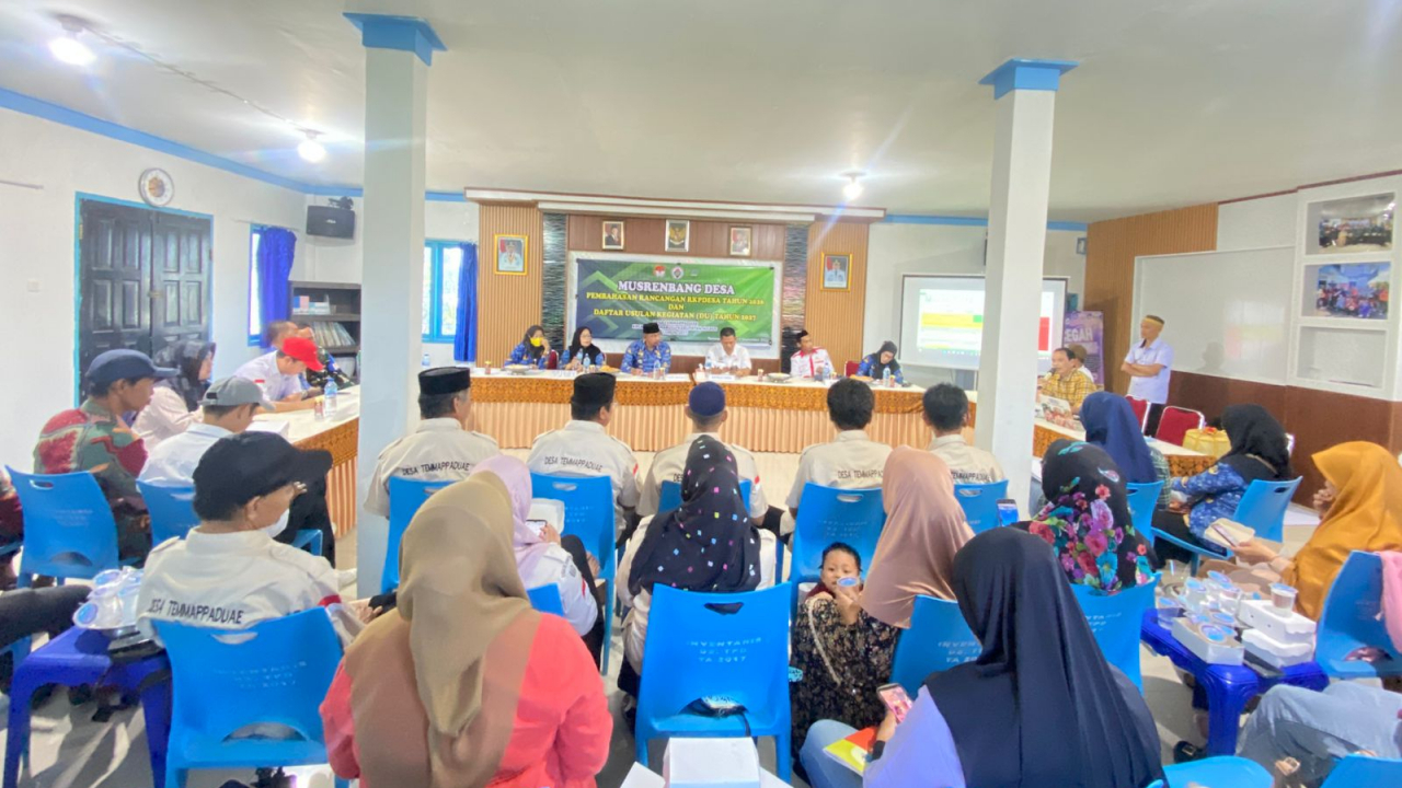 Musrenbang Desa Temmappaduae Bahas RKPDesa 2026 dan Usulan Kegiatan 2027