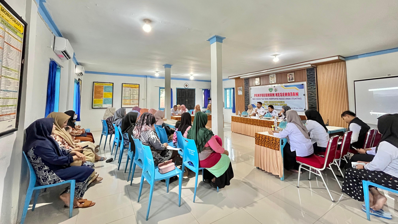 Menyemai Generasi Sehat: Penyuluhan Kesehatan Stunting di Desa Temmappaduae