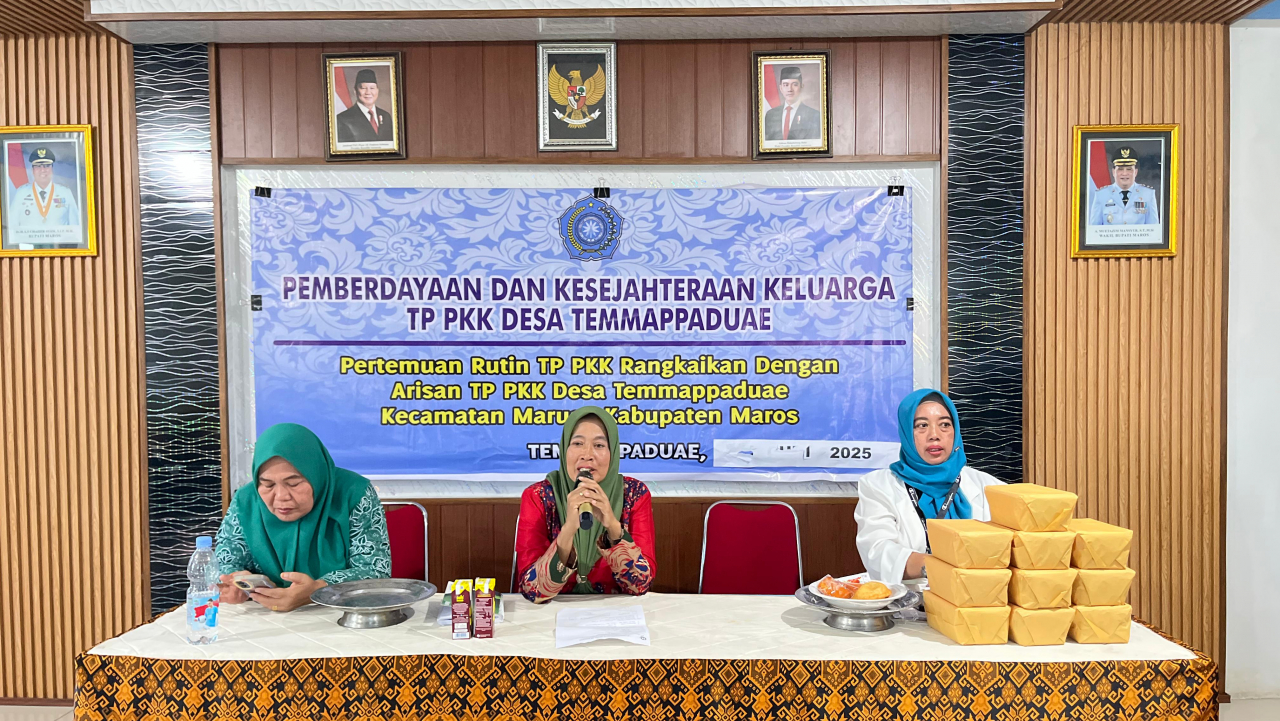 Arisan PKK Desa Temmappaduae: Mempererat Kebersamaan dan Memberdayakan Masyarakat