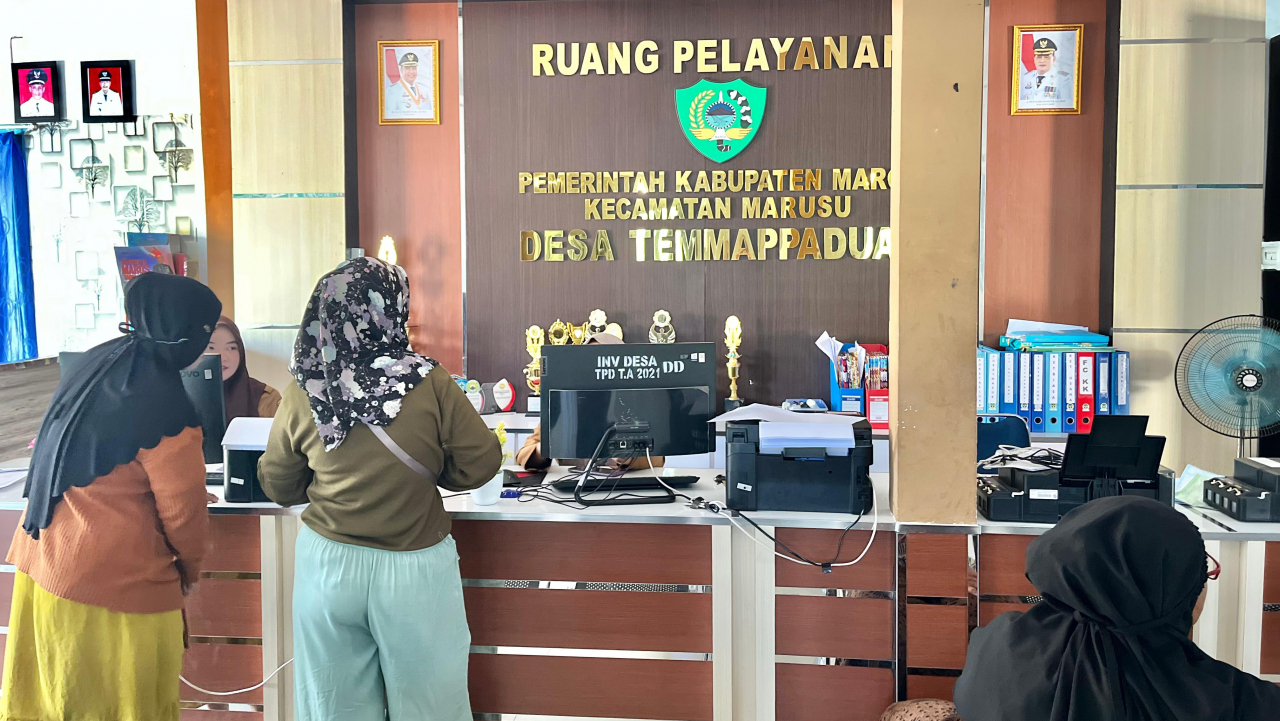 Desa Temmappaduae Terapkan Pelayanan Online via Aplikasi Digital