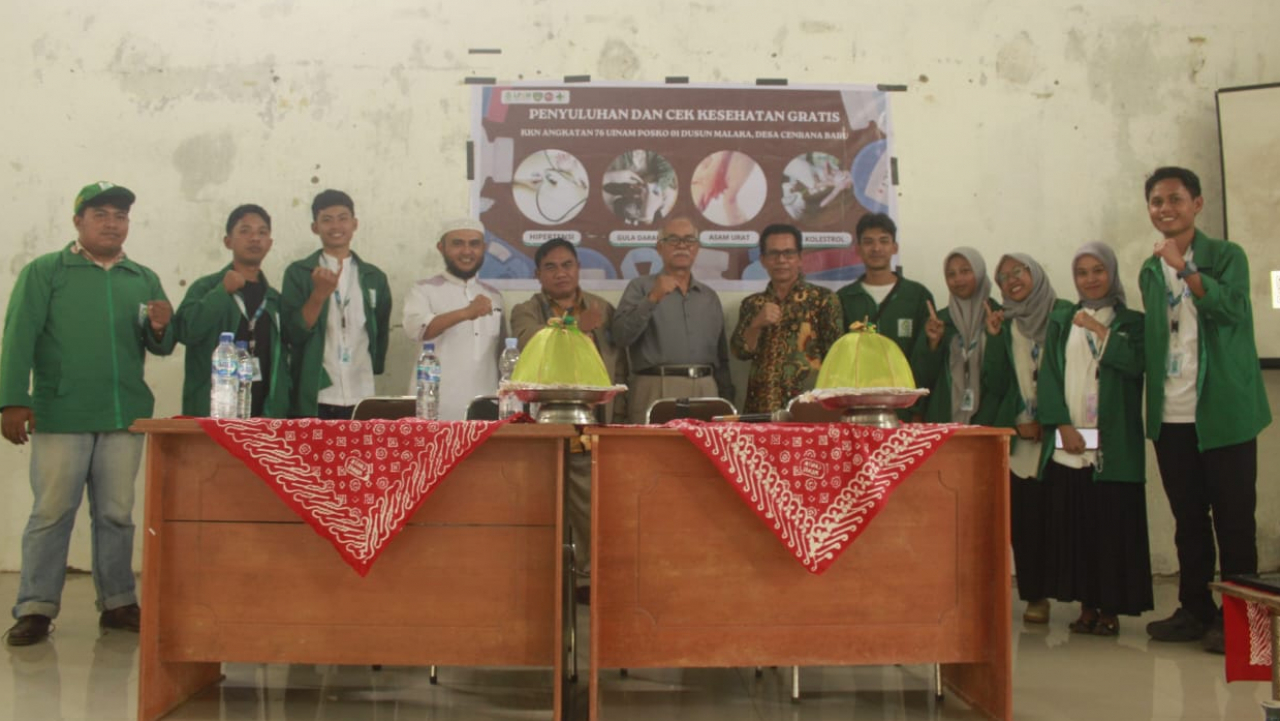 Mahasiswa KKN UINAM Angkatan 76 Gelar Penyuluhan dan Cek Kesehatan Gratis di Dusun Malaka