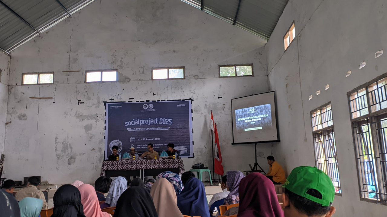 Penerimaan Mahasiswa HMPS PENDSOS UNM di Desa Cenrana Baru