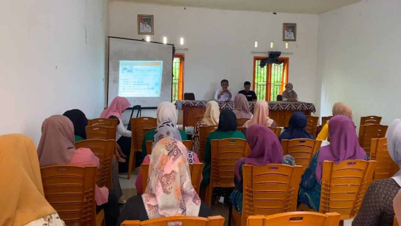 Penyuluhan DBD di Desa Cenrana Baru