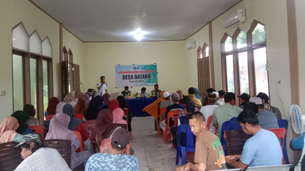 PENYULUHAN KEAMANAN DAN KETERTIBAN DESA BATARA TAHUN 2025