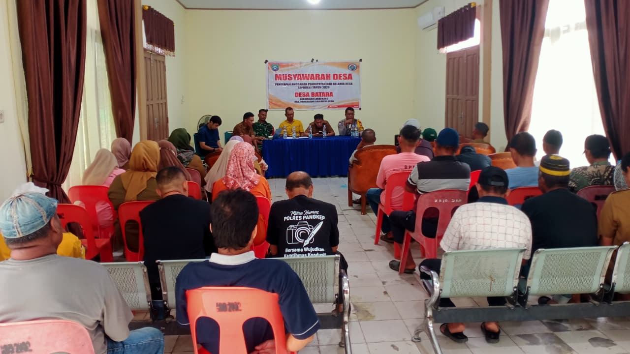 MUSYAWARAH PENETAPAN ANGGARAN PENDAPATAN DAN BELANJA DESA TAHUN 2026 DESA BATARA