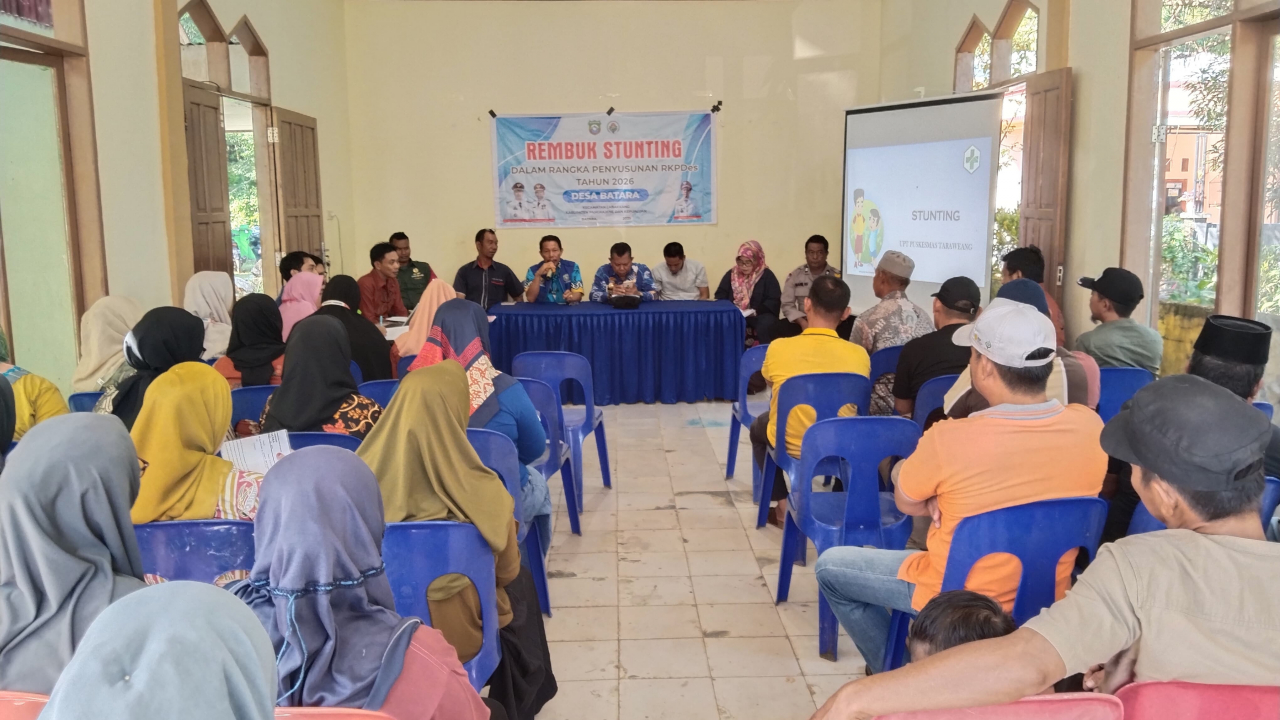 REMBUK STUNTING DALAM RANGKA PENYUSUNAN RKPDES TAHUN 2026 DESA BATARA