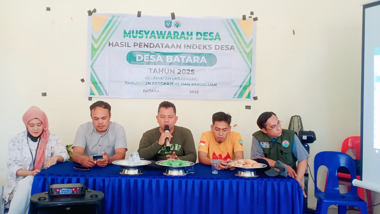 MUSYAWARAH DESA HASIL PENDATAAN INDEKS DESA BATARA TA 2025