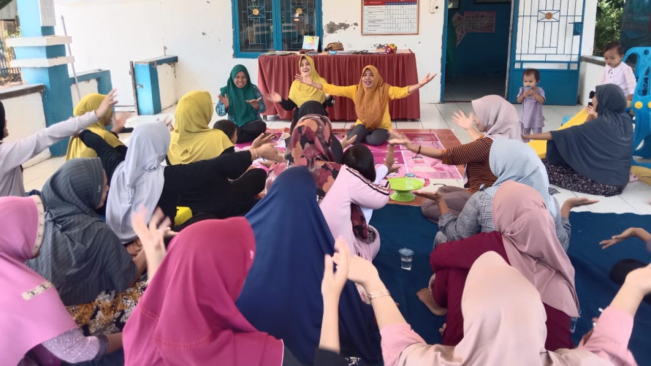 Desa Kanaungan Gelar Pelatihan Bina Keluarga Balita untuk Tingkatkan Kesehatan dan Perawatan Anak