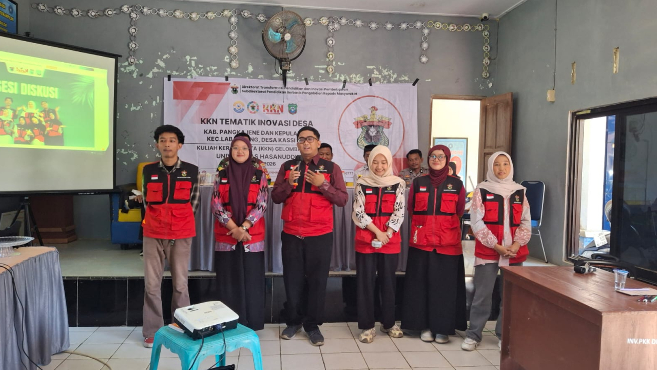 Mahasiswa KKN Unhas Gelombang 1 Gelar Seminar Awal Rencana Program KKN TEMATIK INOVASI DESA