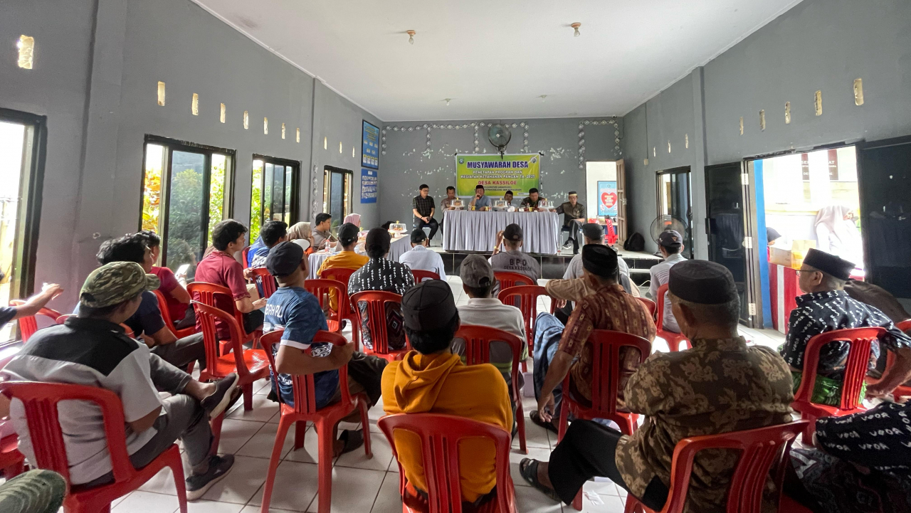 Musyawarah Desa Kassi Loe Menetapkan Program dan Kegiatan Pangan Tahun Anggaran 2025