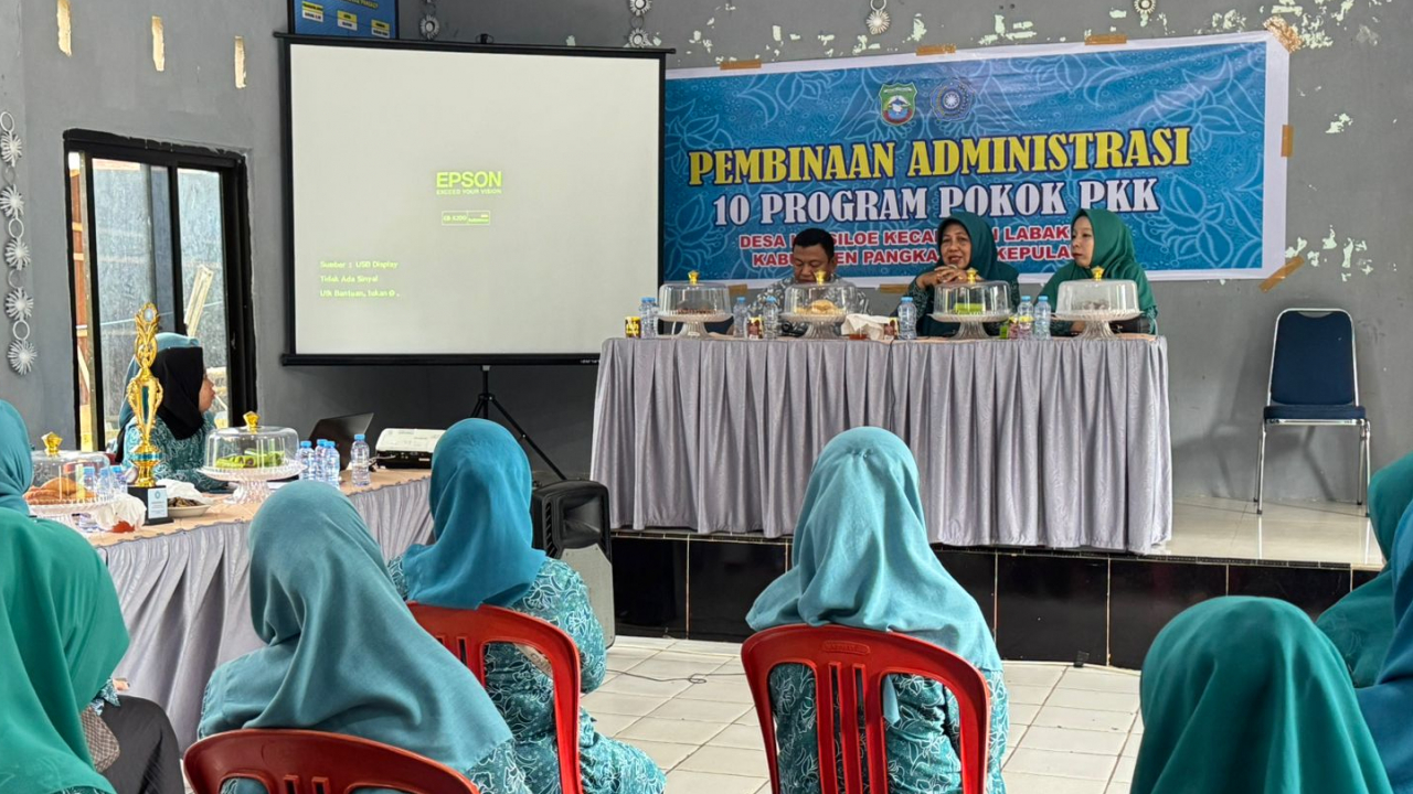 Pembinaan Administrasi 10 Program PKK di Desa Kassi Loe, Kecamatan Labakkang