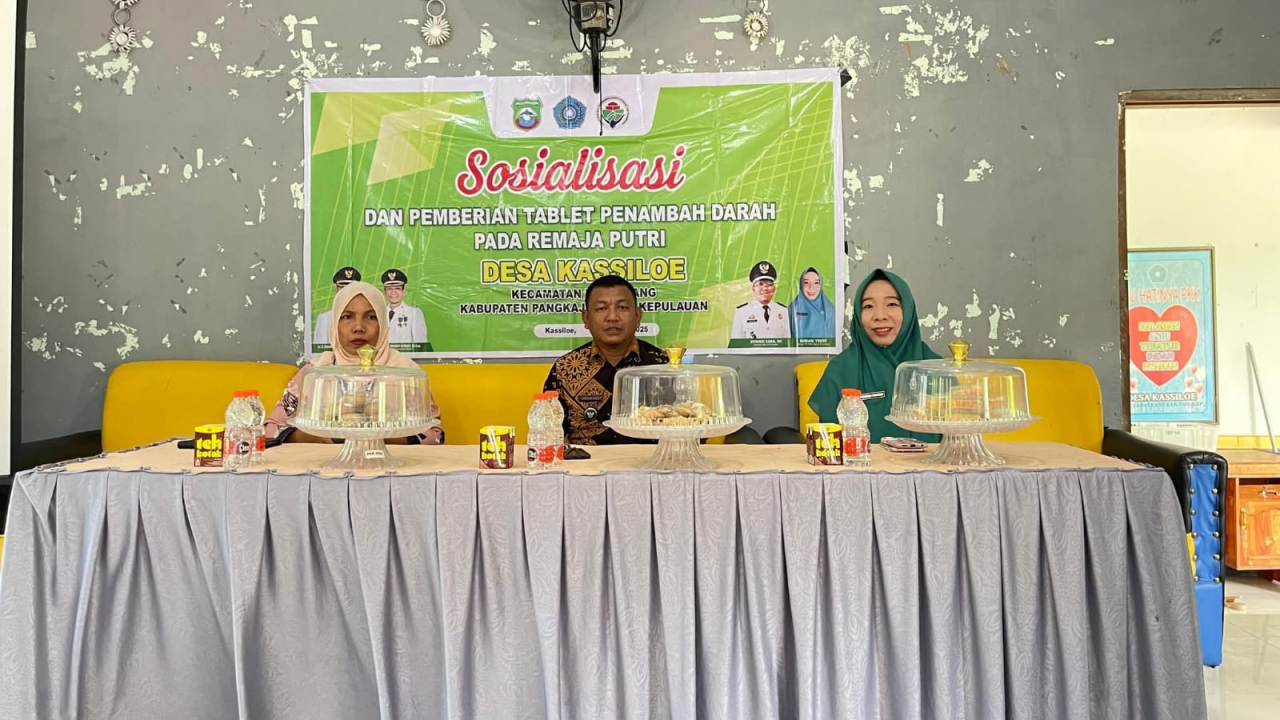 Remaja Putri Kassi Loe, Sehat dengan Sosialisasi & Tablet Tambah Darah