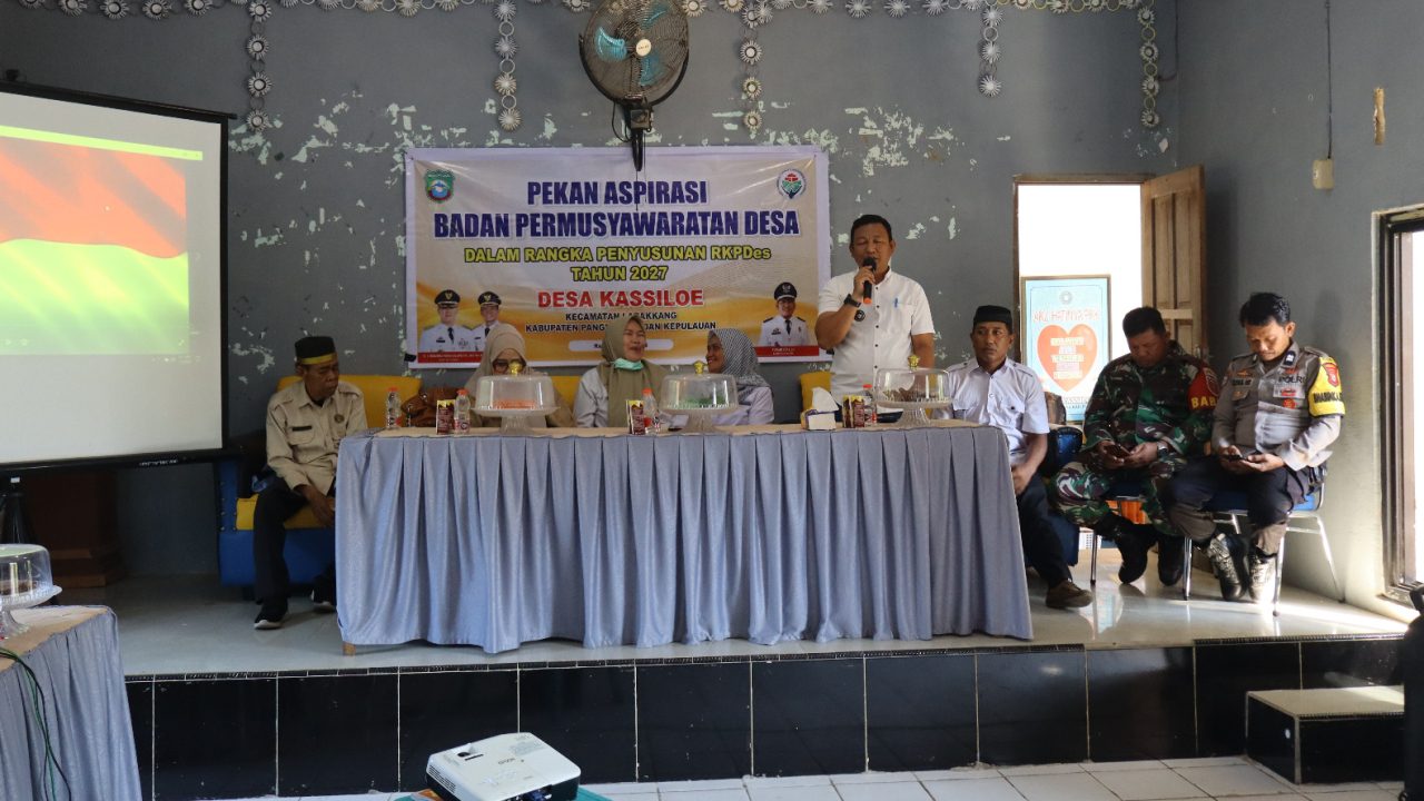 Pemerintah Desa Kassiloe Gelar Aspirasi BPD, Musrembang Inklusi, Rembuk Stunting serta Musrembang Perubahan RPJMDes tahun 2022-2029