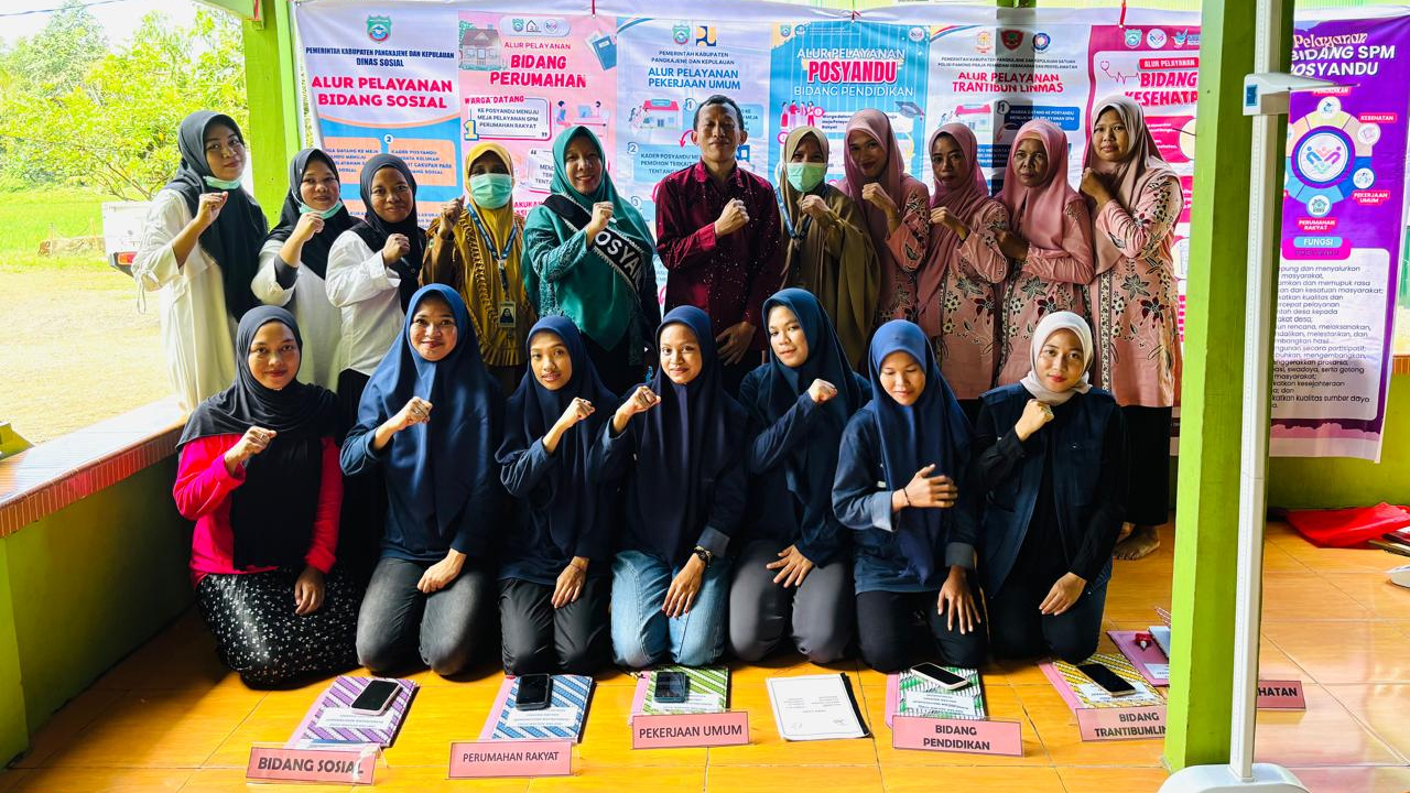 Posyandu Bayi dan Balita & Era Baru Sukses Digelar di Dusun Tabora Desa Kassi Loe