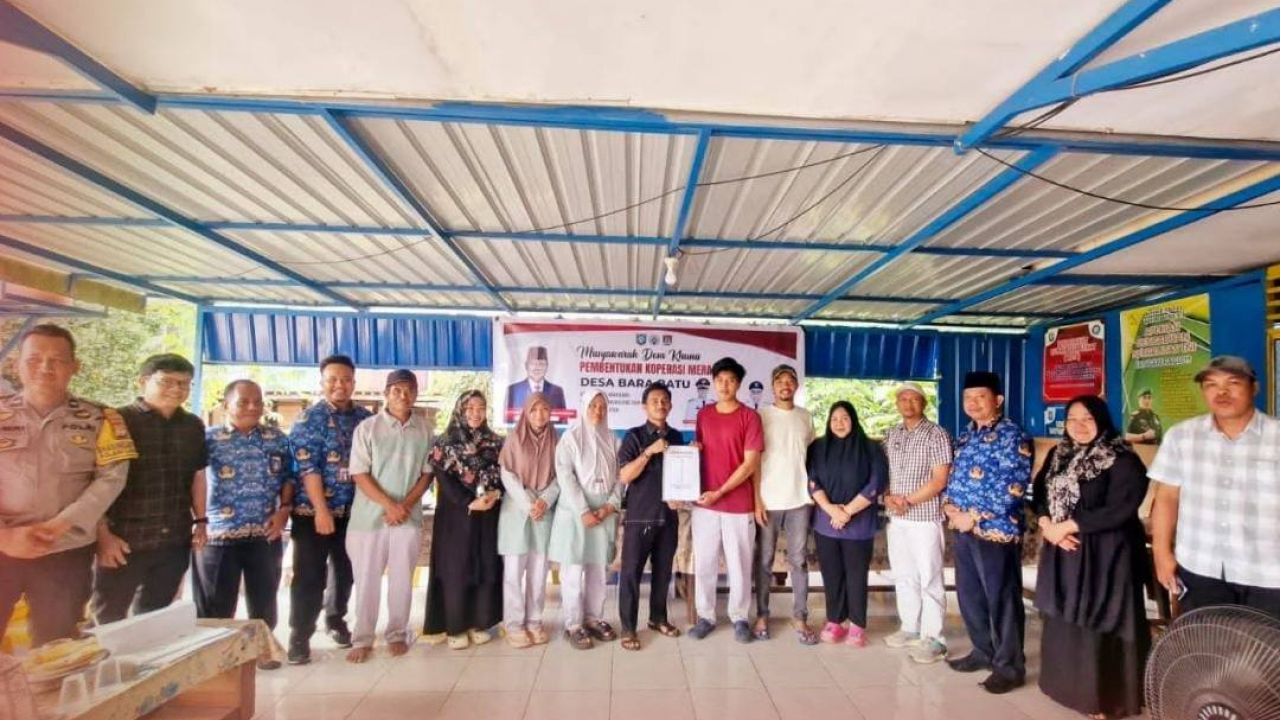 Musyawarah Desa Khusus Pembentukan Koperasi Desa Merah Putih