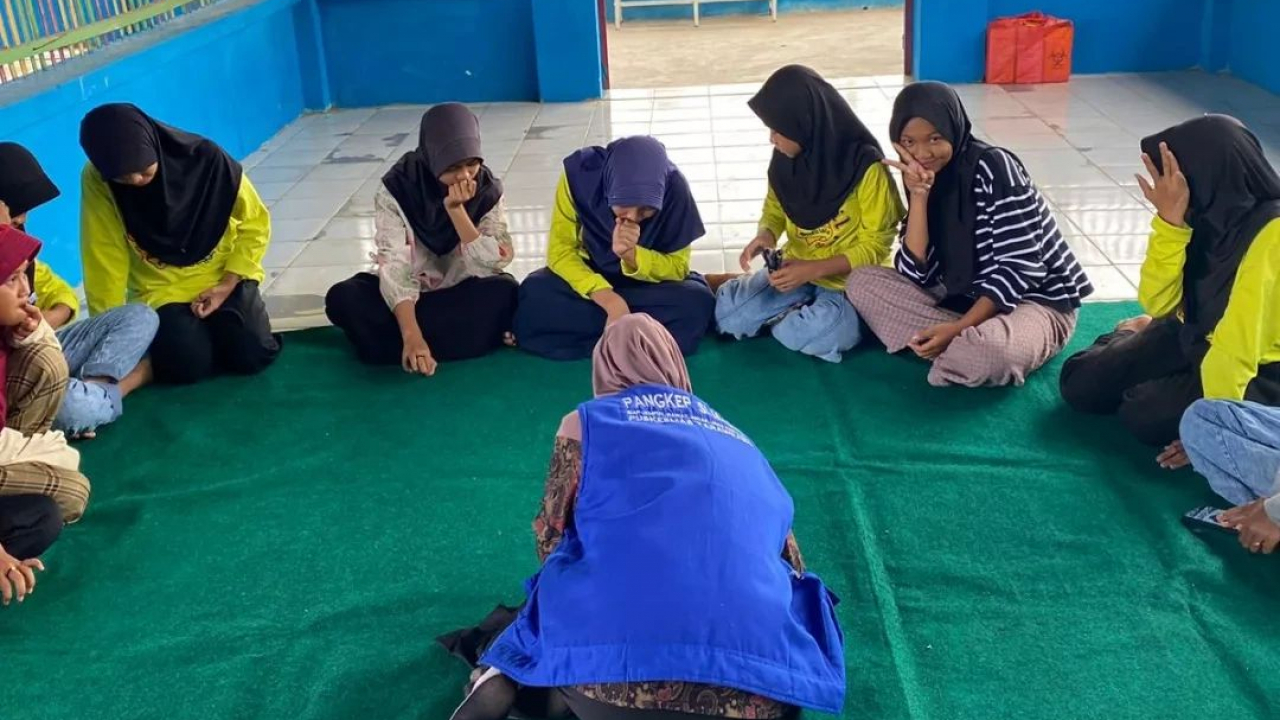 Kegiatan Posyandu Milenial Desa Bara Batu