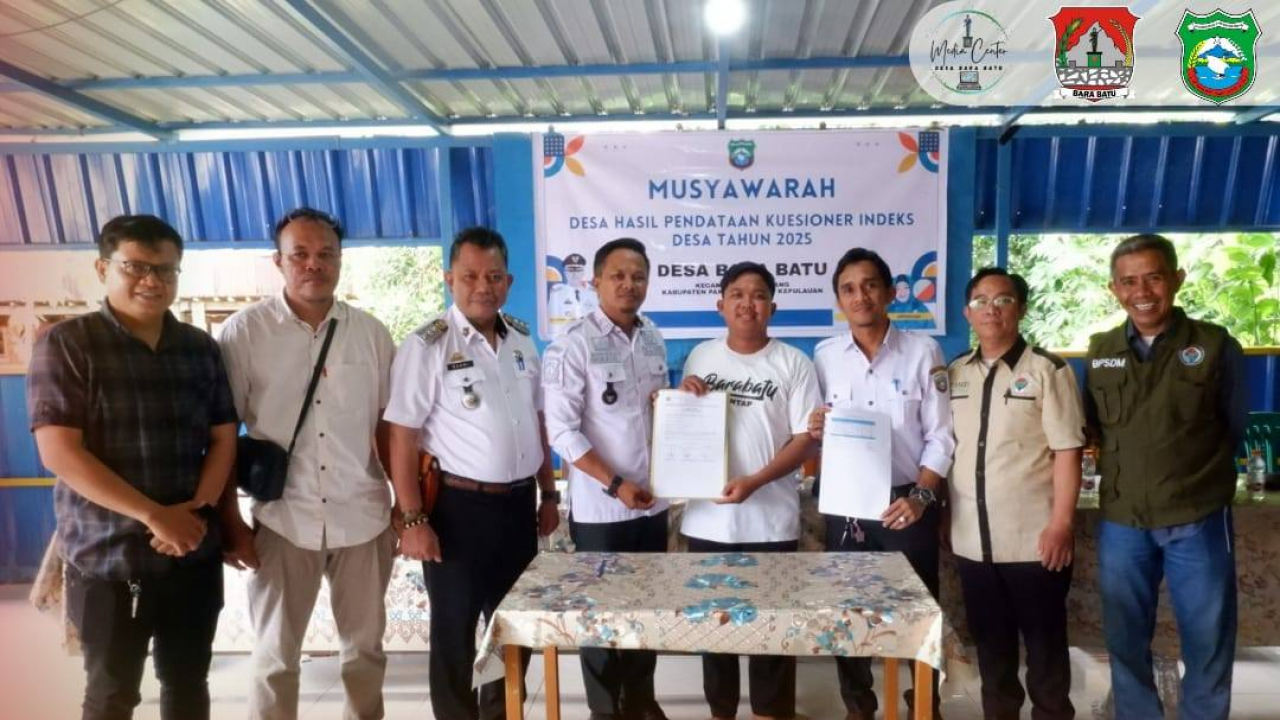 Kegiatan Musyawarah Desa: Hasil Pendataan Kuesioner Indeks Desa Tahun 2025