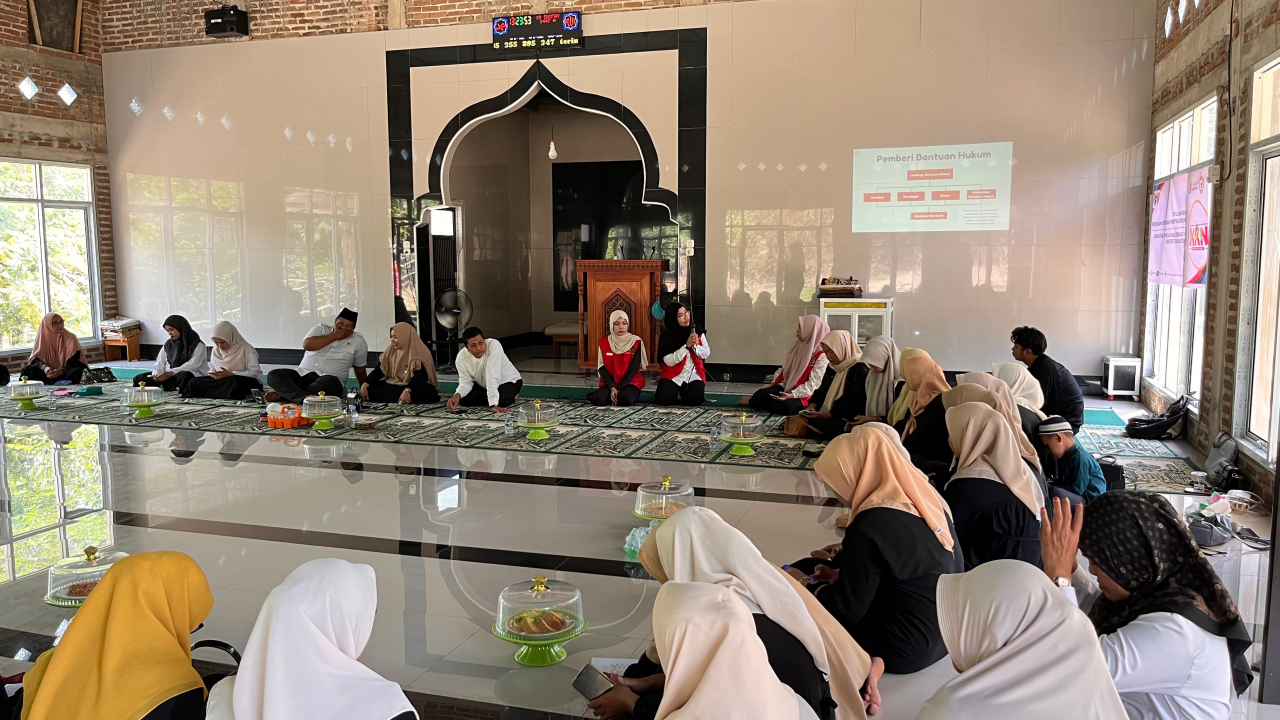 Sosialisasi Hukum Terkait Pendampingan Hukum serta peran paralegal dalam Masyarakat