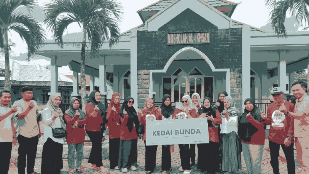 PEMERINTAH DESA CORAWALI SAMPAIKAN TERIMA KASIH ATAS BANTUAN MODAL USAHA LPEM BAZNAS BARRU